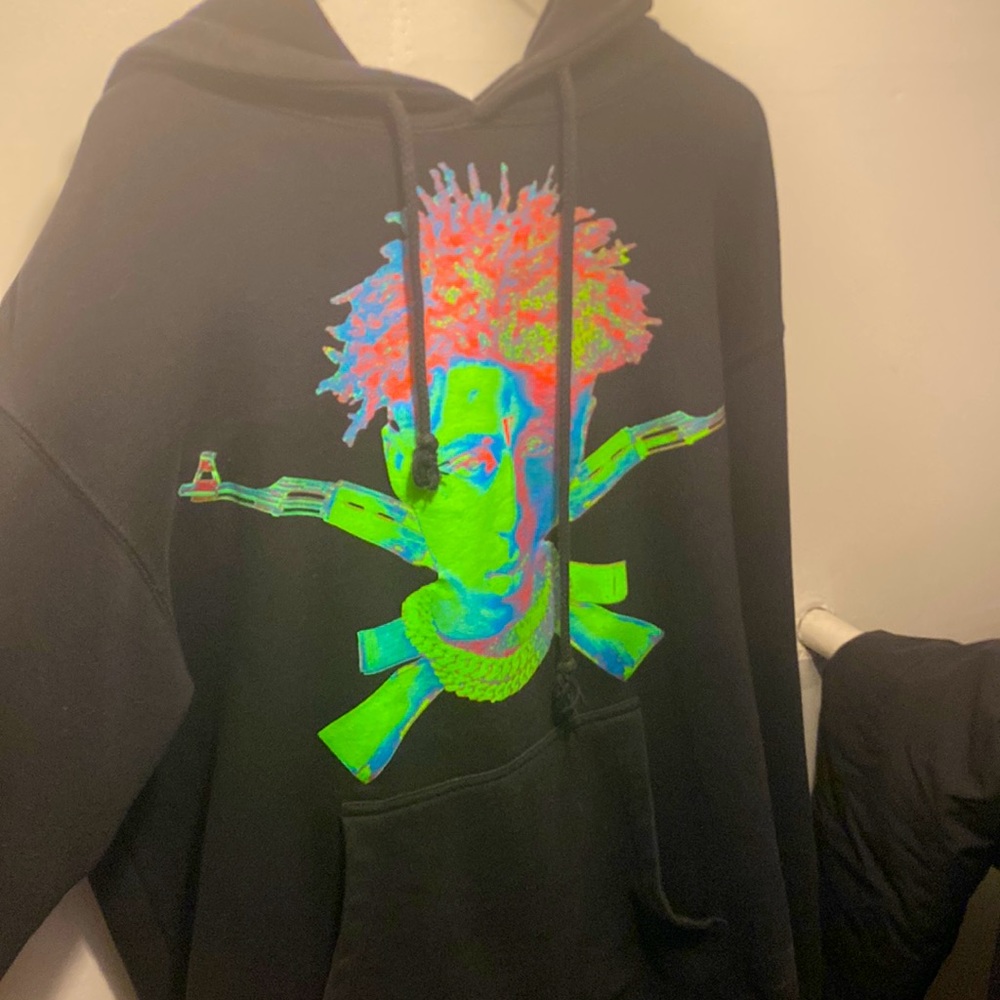 Vlone x nba YoungBoy hoodie like new